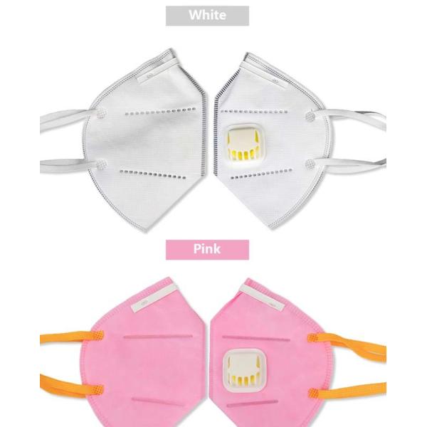 Kn95 Valved Dust Mask Non Woven Medical Mask Breathing Disposable Mask