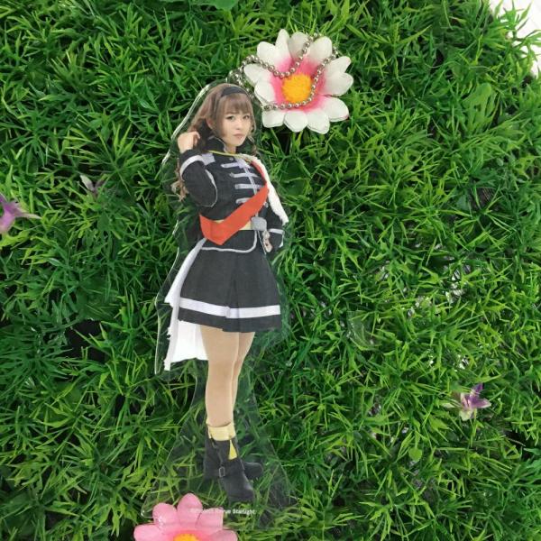 Anime Figure Acrylic Picture Keychain Private Logo For Promotion Gift