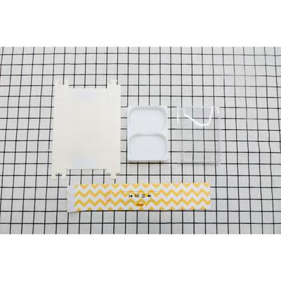 Biodegradable Bread Pastry Dessert Takeaway Boxes OEM ODM Swiss Roll Cake Packaging