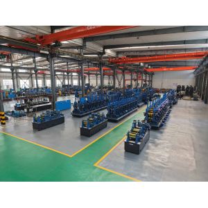 20×20mm–150×150mm Low Alloy Tube Forming Machine for Square Tube Production up