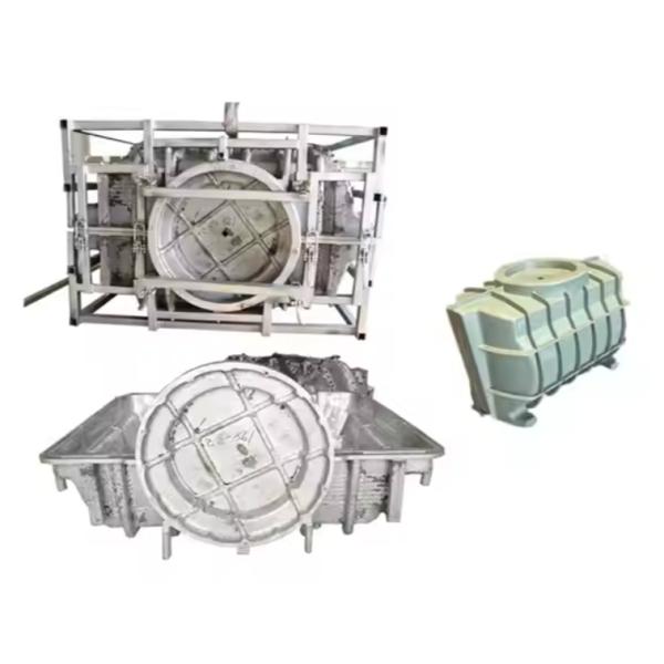 Tanques de agua de moldeo por rotación personalizados de 8 mm a 12 mm de espesor de chorro de arena Tanque de almacenamiento de agua de moldeo Roto personalizado