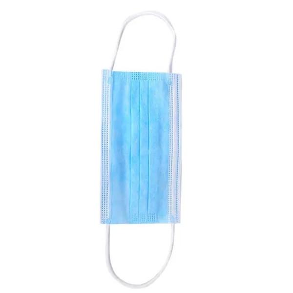 Colored Earloop Antibacterial Face Mask Vertical Folding Health Protective