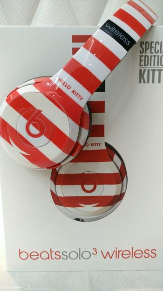 2018 New HELLO KITTY Solo 3 Wireless - Beats By Dre. - Special Edition Headphones made in China gregheadsets.com