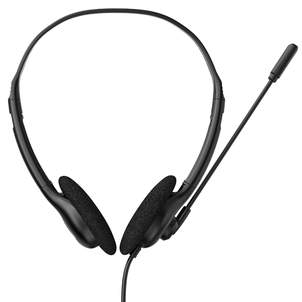 JTY-0123 Colorful Wired Head Mounted Telephone Headphones with Foldable Microphone Lightweight Online Learning Office Headphones Support Logo Color Plug OEM/ODM Private Model Customization