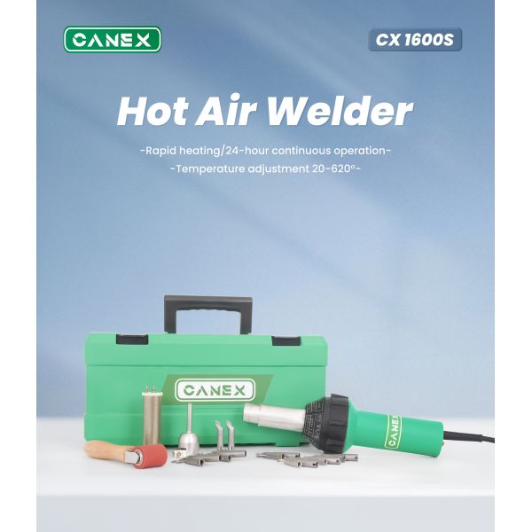 Hot Air Welder CX1600S With Various Nozzle Options