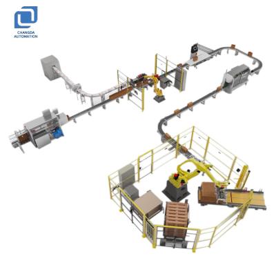 Full Automatic Packing Line Packaging Equipment of Automatic Bag Packing Machine