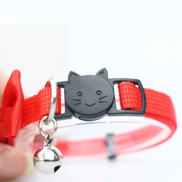 Kolida Softy Cute Nylon Cat Collar Ring With The Bell Ringing 1.0x20-30cm