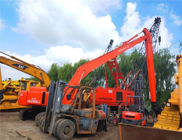                  Used 18 Meters Long Reach Boom Excavator Hitachi Ex220, Secondhand Hitachi 22 Ton Track Digger Ex220 Ex200 Zx200 Zx210 Zx240 Zx250 Hot Selling             