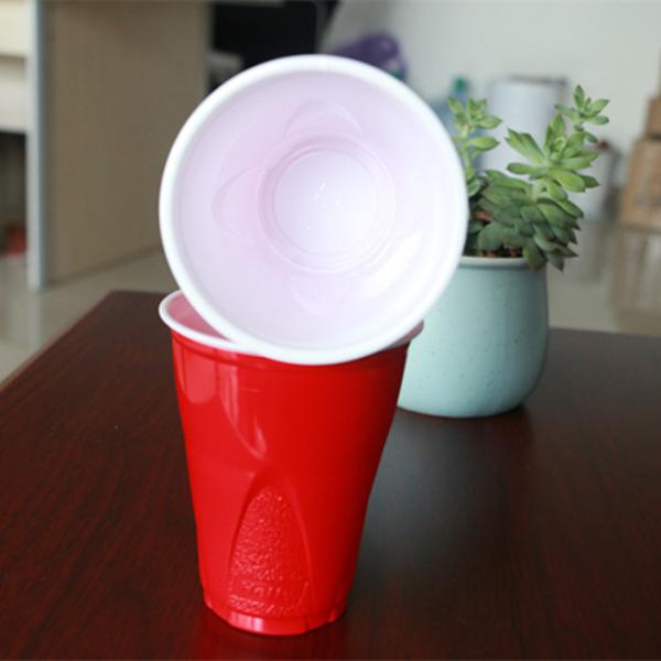 9OZ 270ml PP PS Disposable Party Cups Purple Beer Pong Cup Plastic Wine