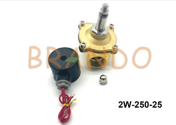 Fin pneumatique de normale de vanne électromagnétique de gaz de pétrole de l'eau d'air avec la bobine de cuivre