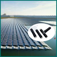 Tubo de encolhimento a frio EPDM preto para vedação de cabos em sistemas fotovoltaicos solares flutuantes