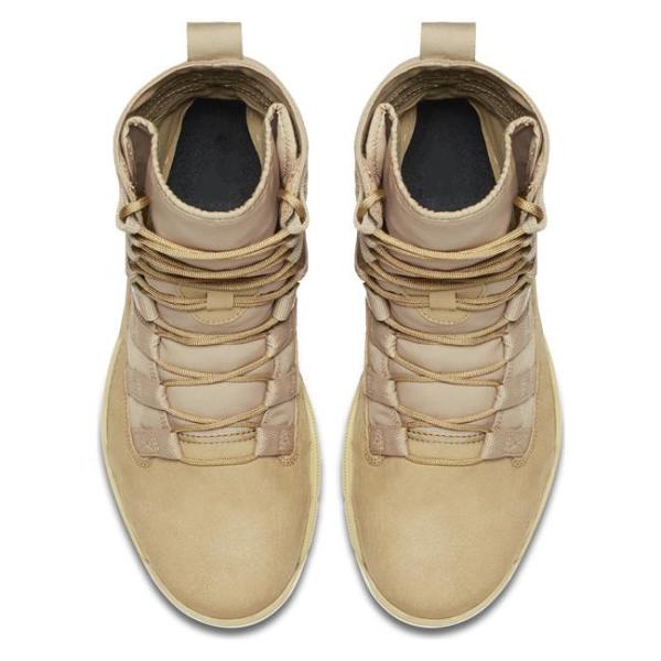 Хаки неподдельный кожаный верхний нейлон ботинок усиленный с резиновым Outsole