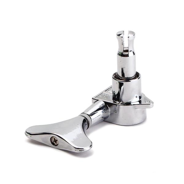 2R2L Pios de ajuste de substituição de cromo para guitarra acústica 4 Acessórios de guitarra de baixo de cordas