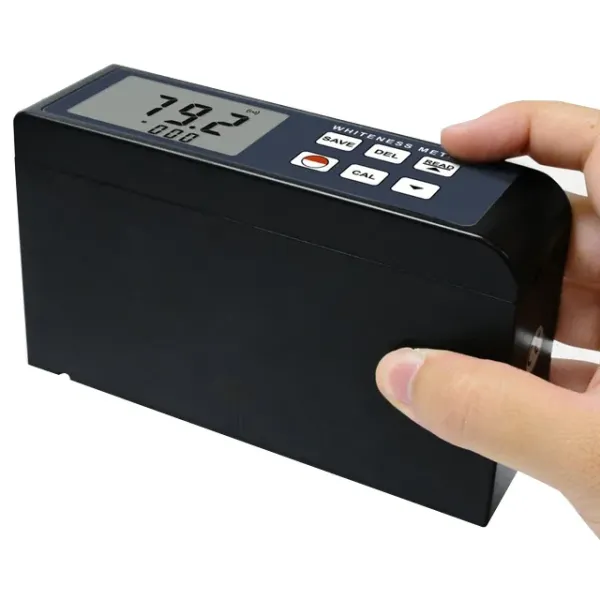 Paint Paper Powder Whiteness Meter Light Leucometer Handheld Digital with Aluminium Case