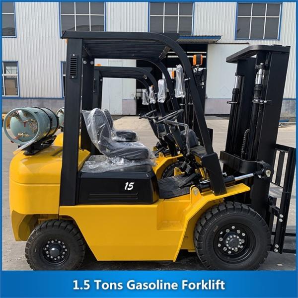 1.5 Tons Gasoline Forklift 1500KG Gasoline Powered Forklift