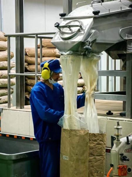 2000 KG Whole Milk Powder Filling Processing Machine within PLC