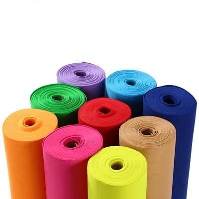15-150cm Width Non-Woven Filter Fabric in Colorful PP Spunbond for Shopping Bags