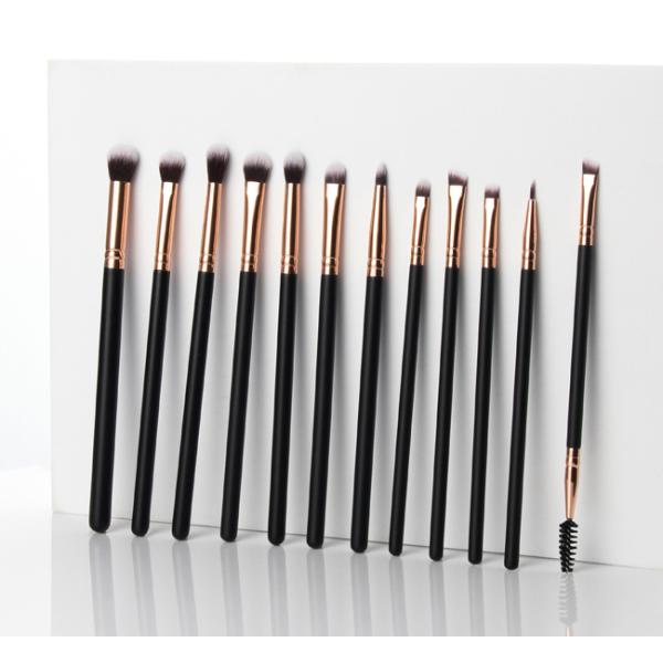 Vegan Synthetic Hair Makeup Brushes 27Pcs With Forest Wood Handle