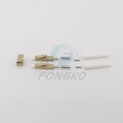 Conector ótico da fibra de Kit Multi Mode Duplex 3.0mm do conector da fibra ótica do OEM Lc/UPC de FTTH FTTX