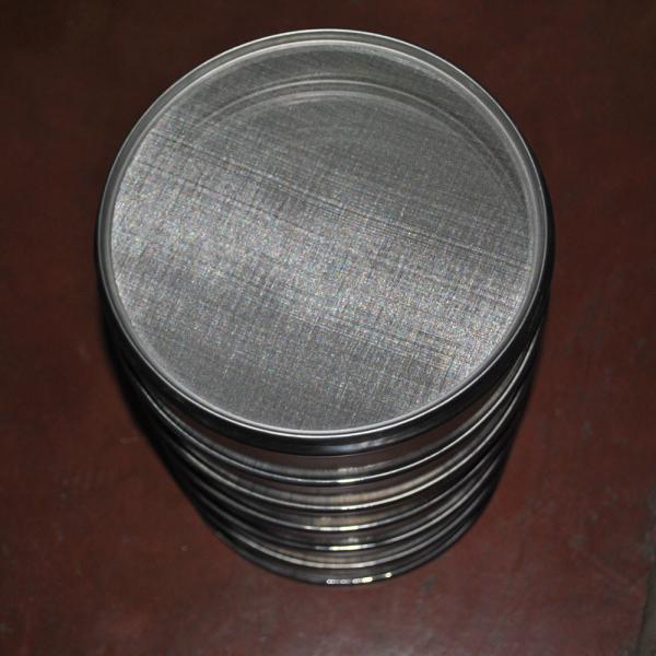 Laboratory Wire Mesh Sieve , 10 30 50 60 80 Micron Stainless Steel Fine Mesh Sieve