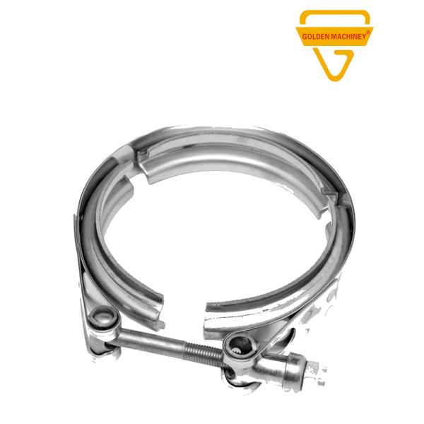 1232412 DAF 95XF Truck Exhaust Parts Clamp Spare
