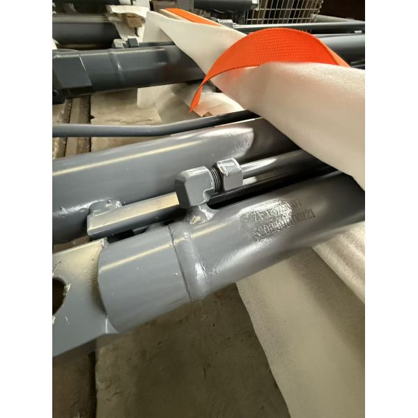 Custom Hard Chrome Plated Steel Dual Stage Hydraulic Cylinder With Complex Structure
