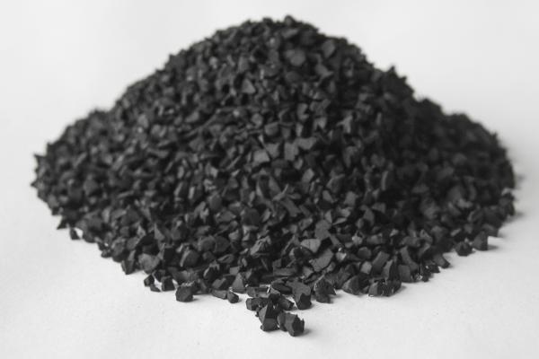Eco Friendly SBR Rubber Granules Customized Artificial Grass Rubber Granules