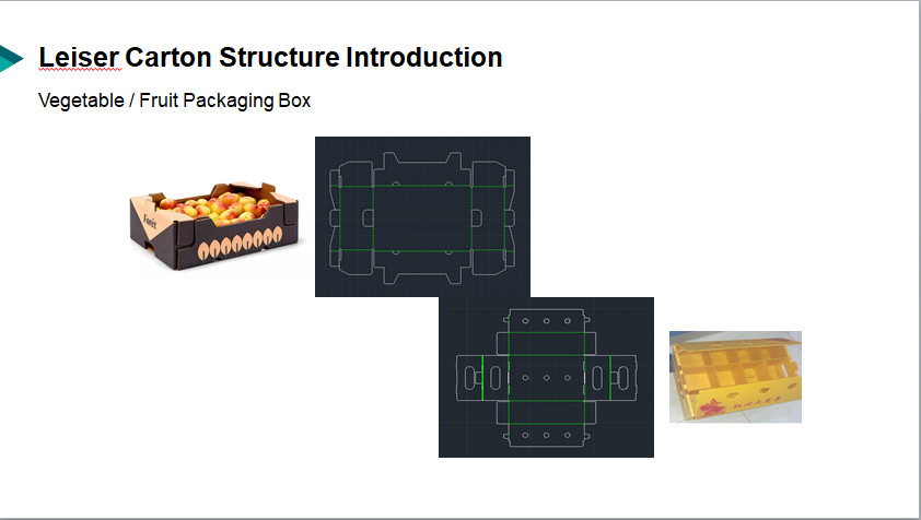 Stackable плод упаковывая водоустойчивый рифленый прямоугольник коробки