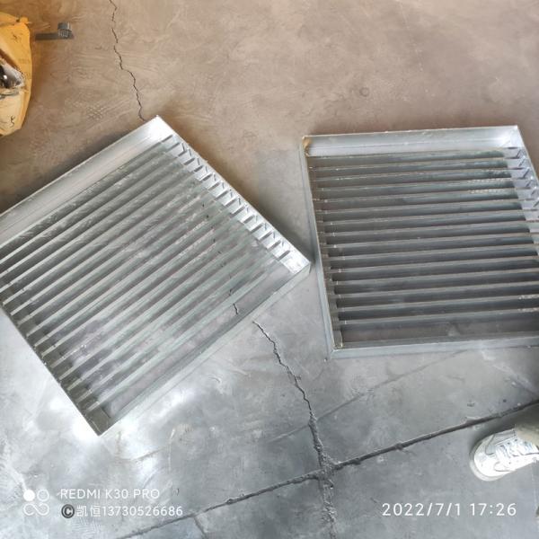 Шкаф погани канализационного резервуара подгонял стальную решетку Q235 Q355