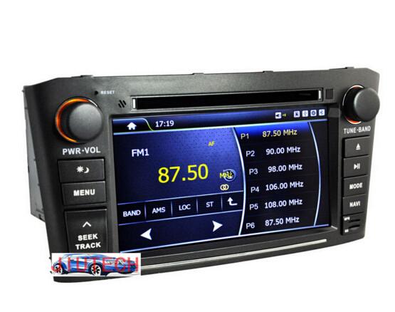 7'' Car Stereo GPS Satnav Autoradio Navigation for Toyota Avensis (2002-2008)