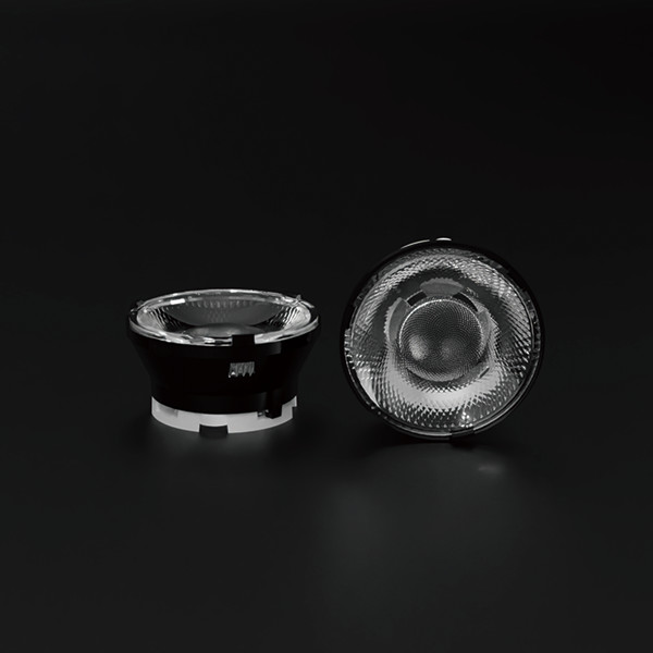 10° Narrow Viewing Angle PMMA LED Lens with 93% Efficiency for Spot and Tracking