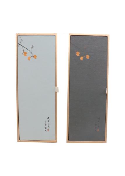 Gloss Varnish Gray Cardboard Paper Gift Packaging Box 1200GSM