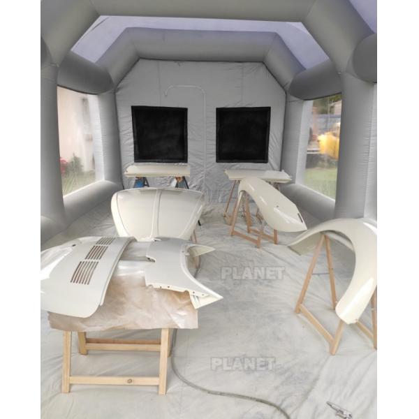 Environmental Mini Blow Up Spray Booth For Car Cover / Automotive Paint Booth