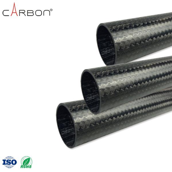 OEM/ODM 120 мм углеродного волокна телескопической трубы с вытягиванием и вытягивание плетеных конструкции