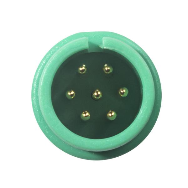 Ponta de prova reusável do sensor SpO2 BM3 BM5 Digitas 7 Pin Adult Finger Clip SpO2 de Bionet