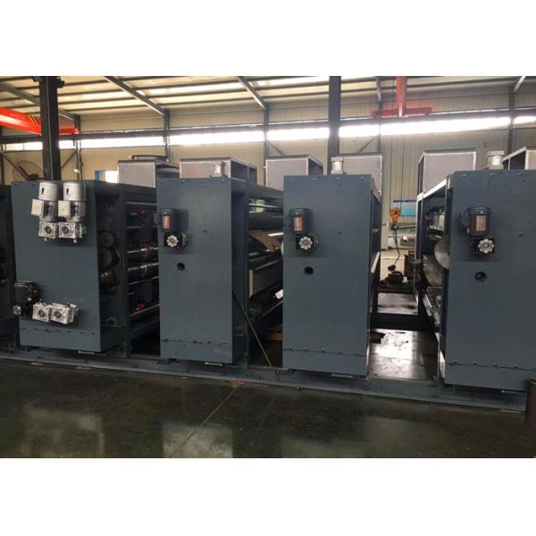 4 Colors Flexo Printer Slotter Machine / Carton Box Packing Machine
