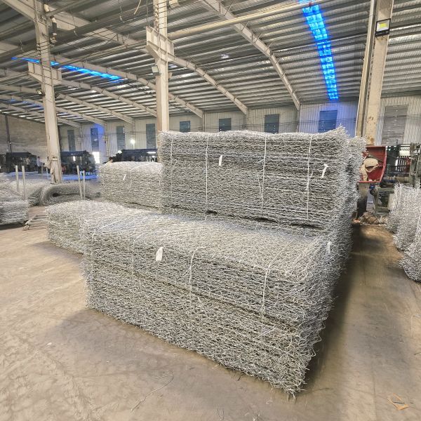 2*1*0.5m Durability Customization Gabion Cage Wall For Slope Protection & Mine Restoration