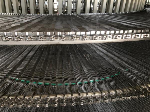                  Large Commercial Bakery Bread Spiral Cooling Conveyor Machine Manufacturer             