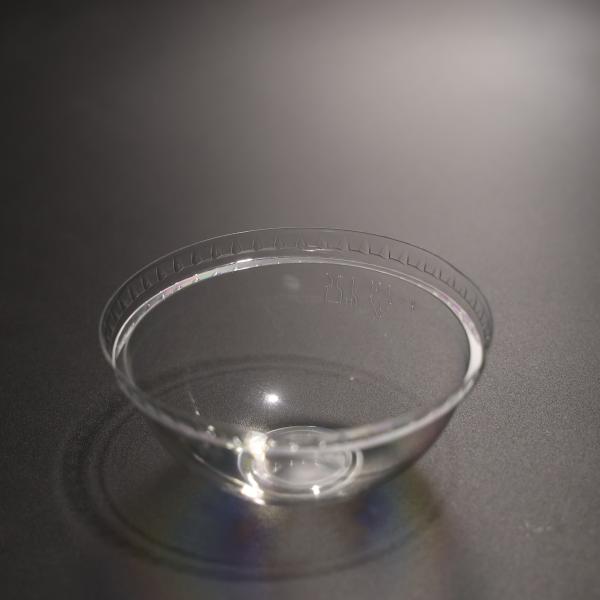 OEM Disposable PET Lid Plastic Cup Dome Lid For Iced Coffee Cup