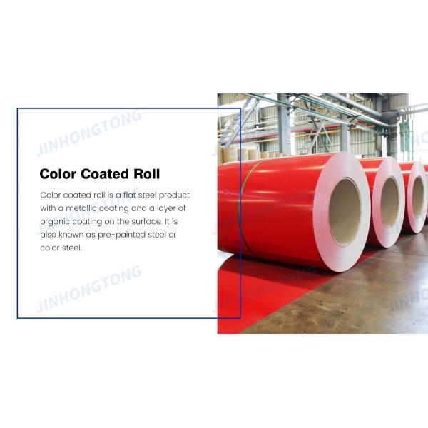 JIS Certificate Color Coated Steel Coil Sheet PPGI/PPGL Metal Sheet Prepainted PE/PVDF/HDP for RAL Series Color Coating