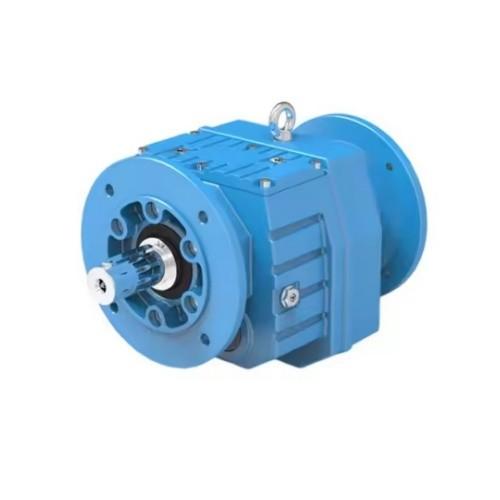 Papermaking Plants R127 Coaxial Helical Gearbox Speed Reducer With Solid Shaft
