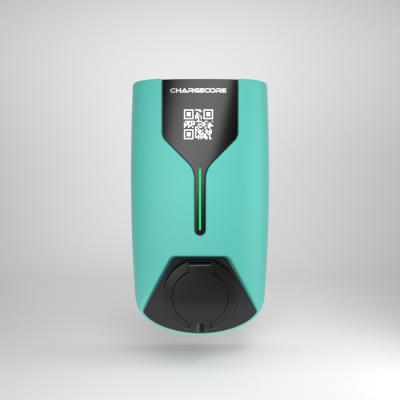32A 22KW Home Charger Wall Mounted OCPP Type 2 AC Charger For EV