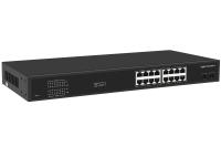 16 Port Gigabit Ethernet Switch Af/at Poe Switch AC 100-240V Power Input