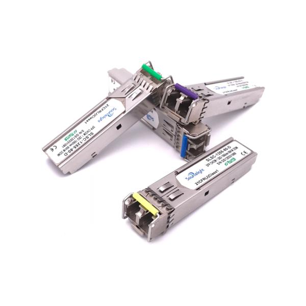 Dwdm Sfp Optical Single Mode Transceiver , Gigabit Sfp Module 1.25gbps 120km