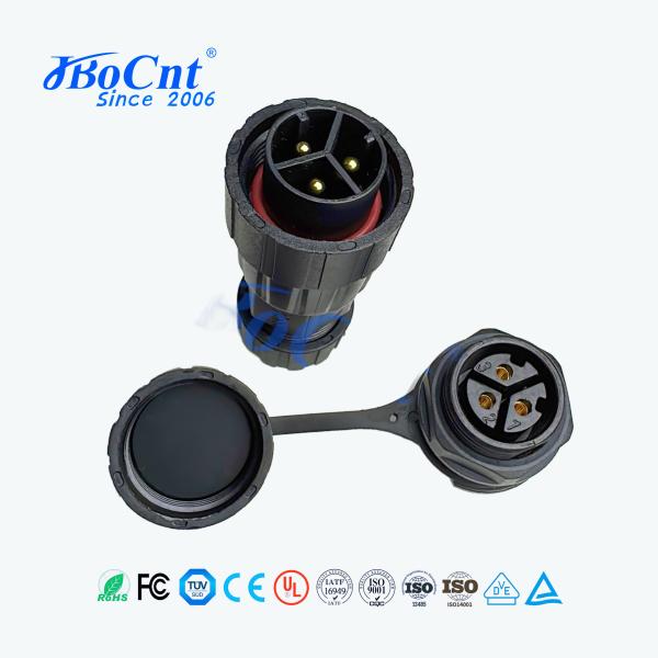 Jbocnt Group IP68 Circular Connectors  3 Pin Round Connector Waterproof
