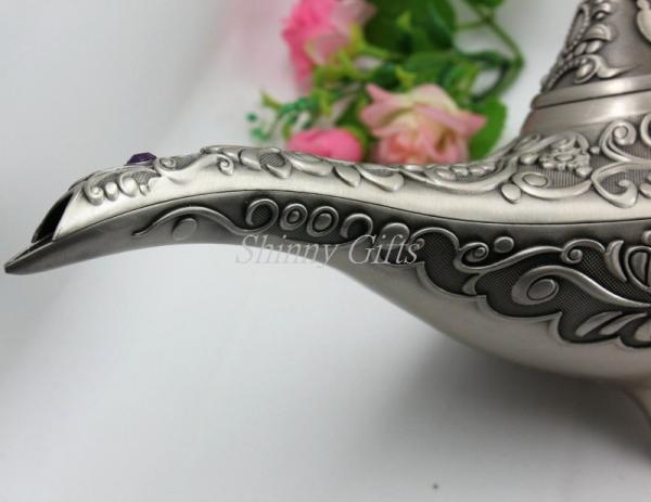 Shinny Gifts Home Decorative Aladdin Magic Lamp Trinket Box