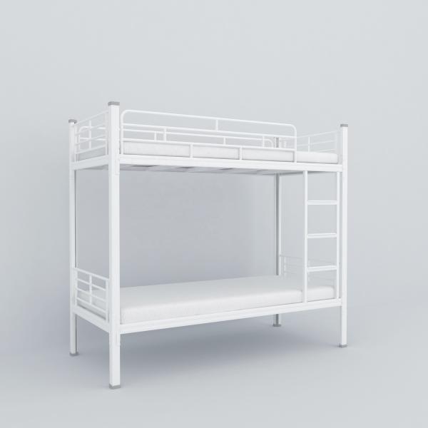 Stainless Steel Bunk Beds Queen Size Safety Easy Clean For Hostel