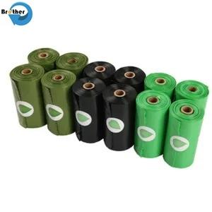 Hot Selling Disposable Waste Plastic Bags Biodegradable Eco Friendly Pet Dog Poop Bags Portable Pet Waste Bags
