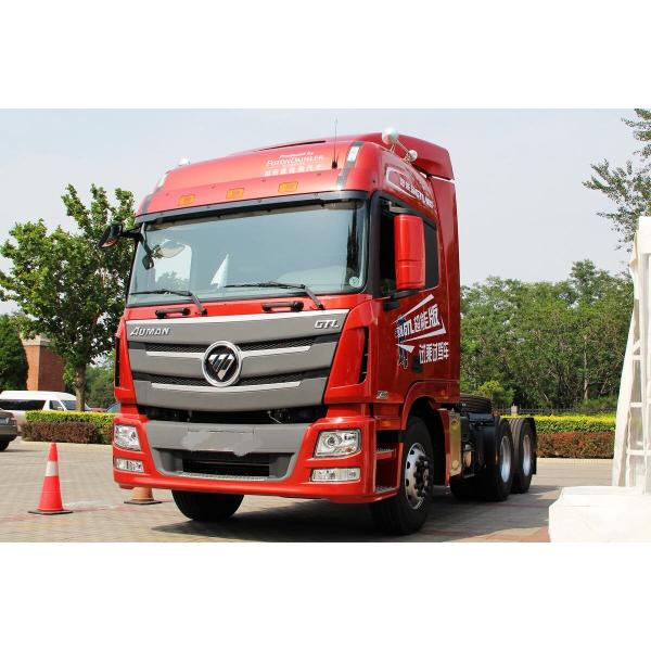 使用された高速ギアボックス トラクターヘッド フォトンオーマン430hp 10ホイールカミンズエンジン 重荷採掘条件