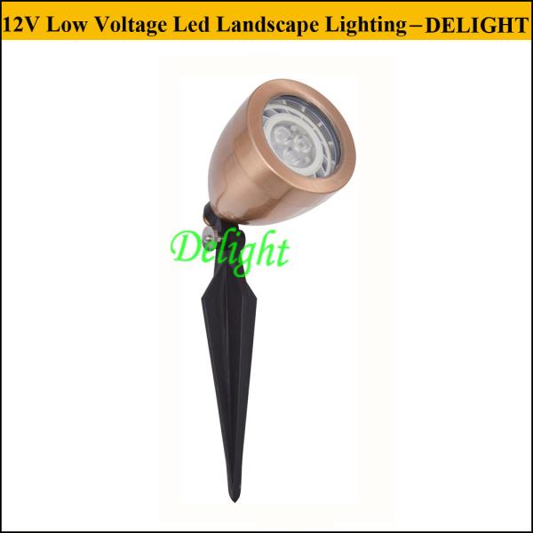 Low Voltage Led Spotlight  IP68 led underwater light for pond lighting Waterproof led spotlight for landscape up light